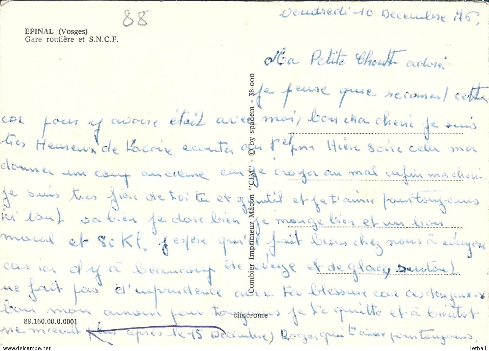 ( 11720 )  Epinal   *** - Epinal