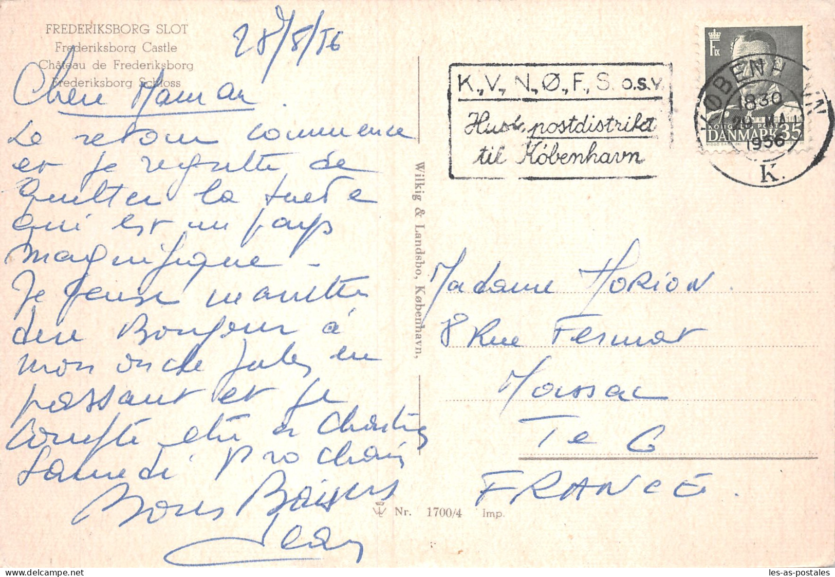 DANEMARK FREDERIKSBORG FREDERIKSBORG CASTLE - Dänemark