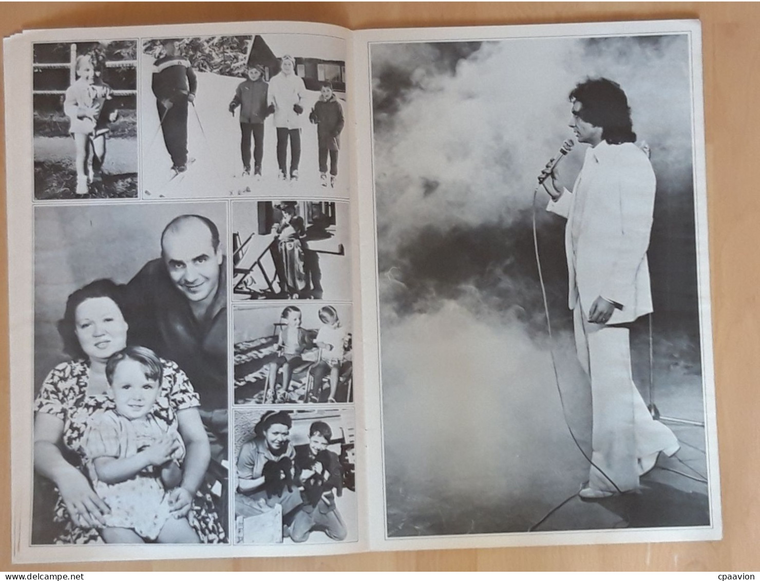 PROGRAMME CONCERT MICHEL SARDOU , ANNEE 76 - Programmi