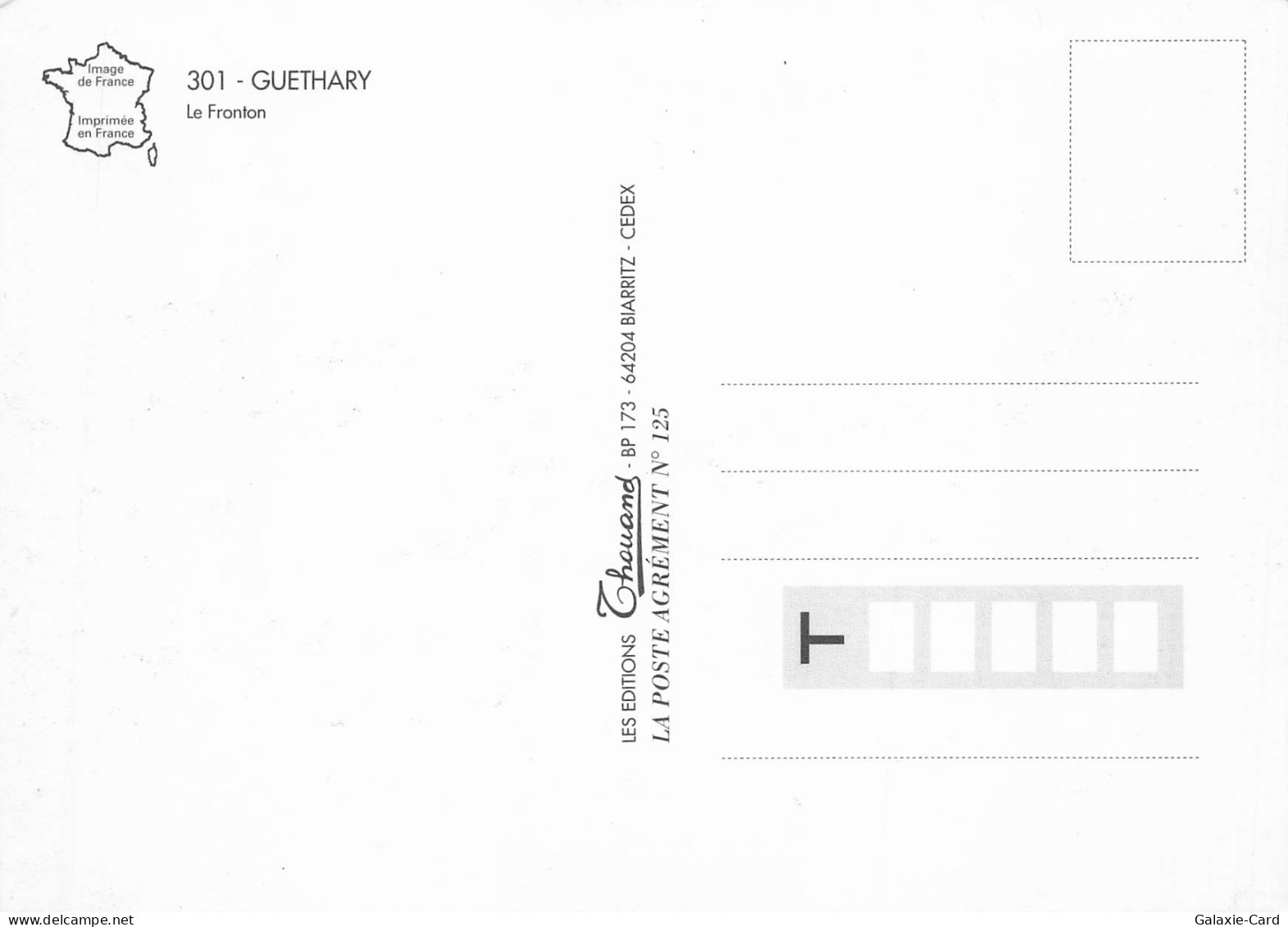 64 GUETHARY LE FRONTON - Guethary