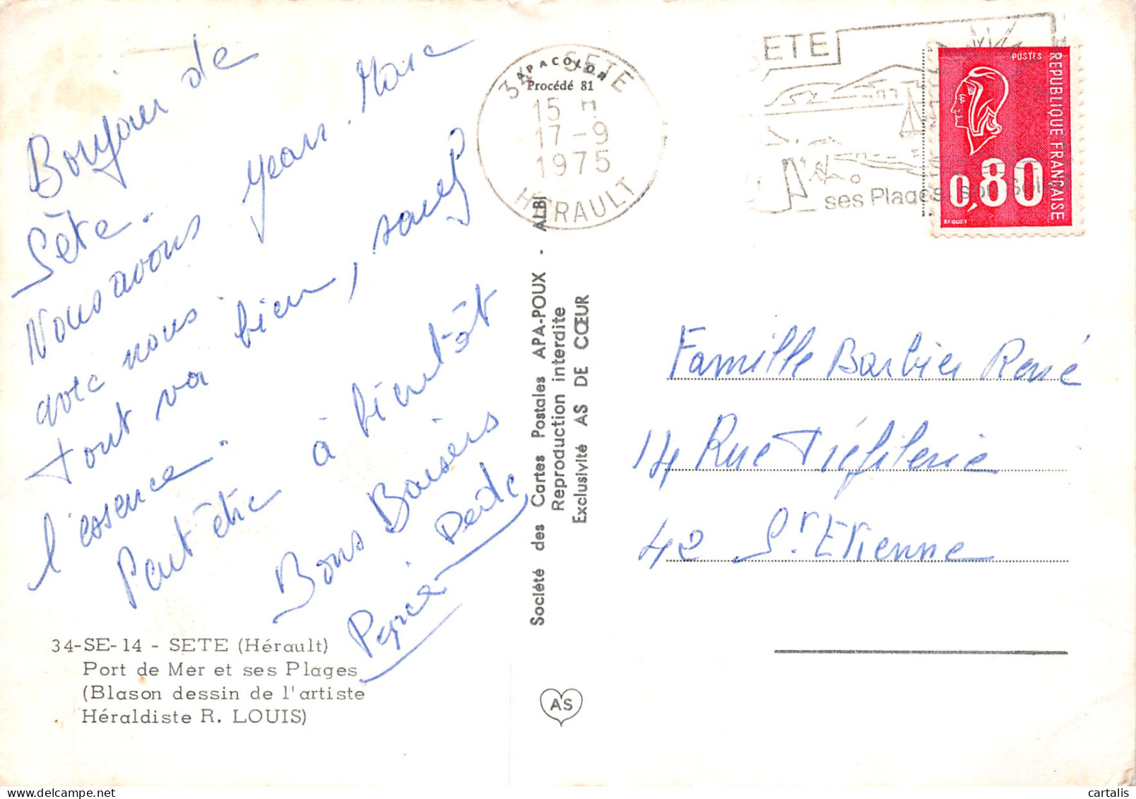 34-SETE-N°3798-D/0383 - Sete (Cette)