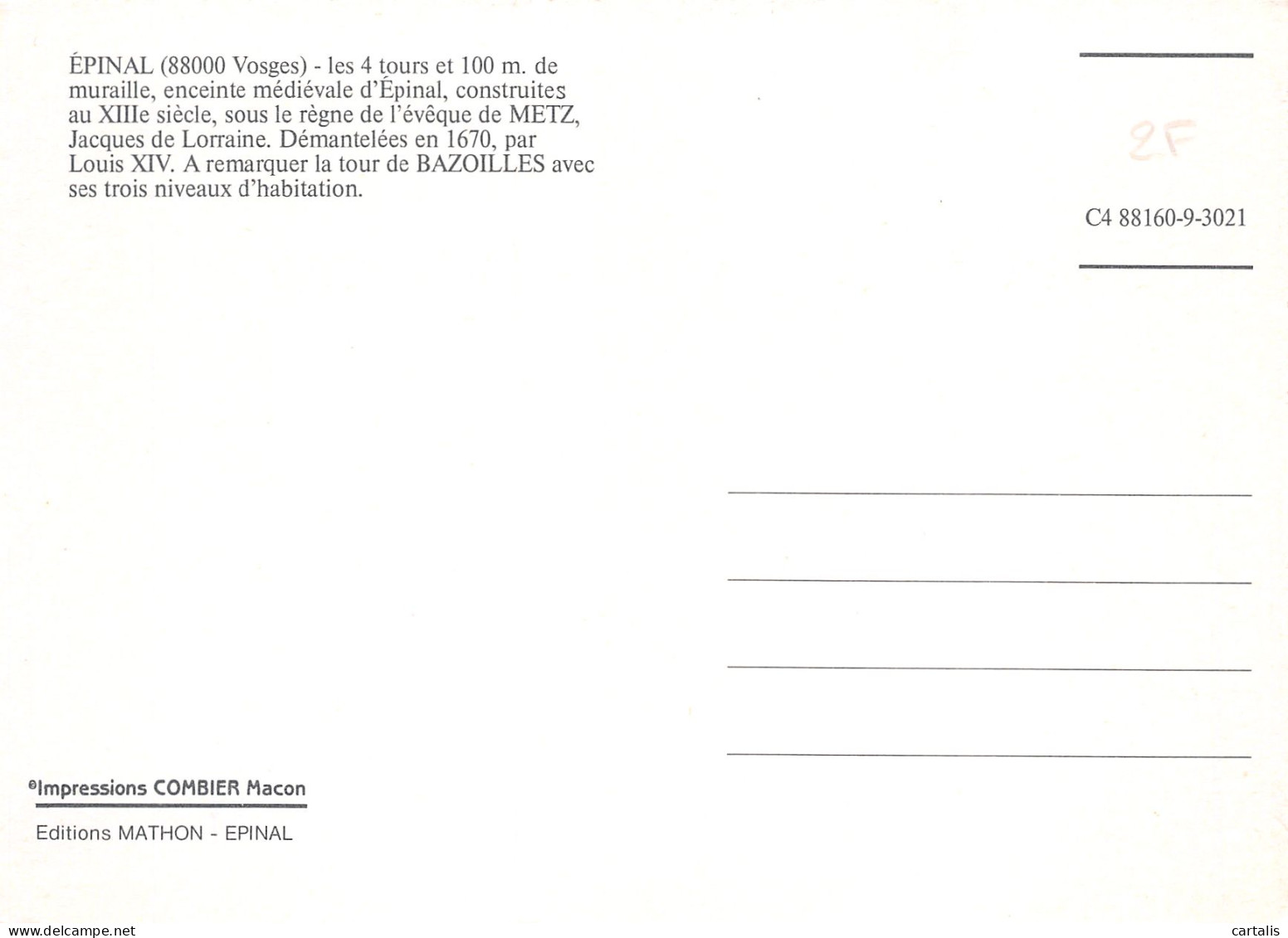 88-EPINAL-N°3822-B/0105 - Epinal