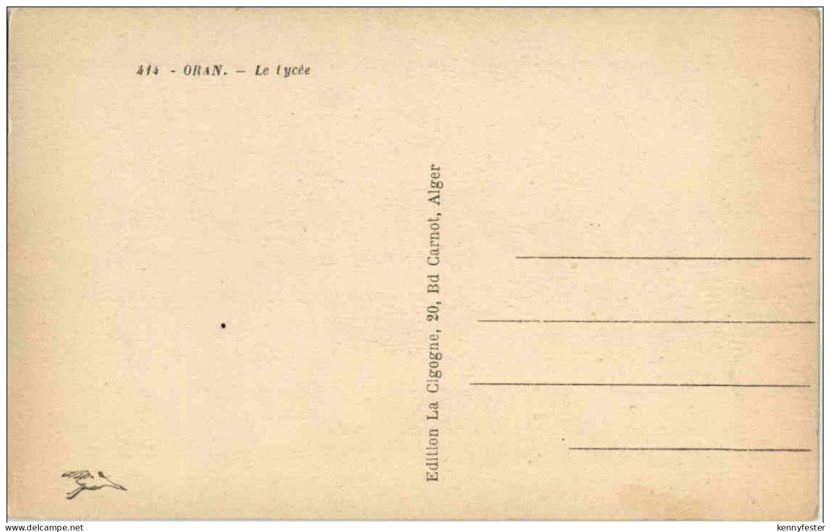 Oran - Le Lycee - Oran