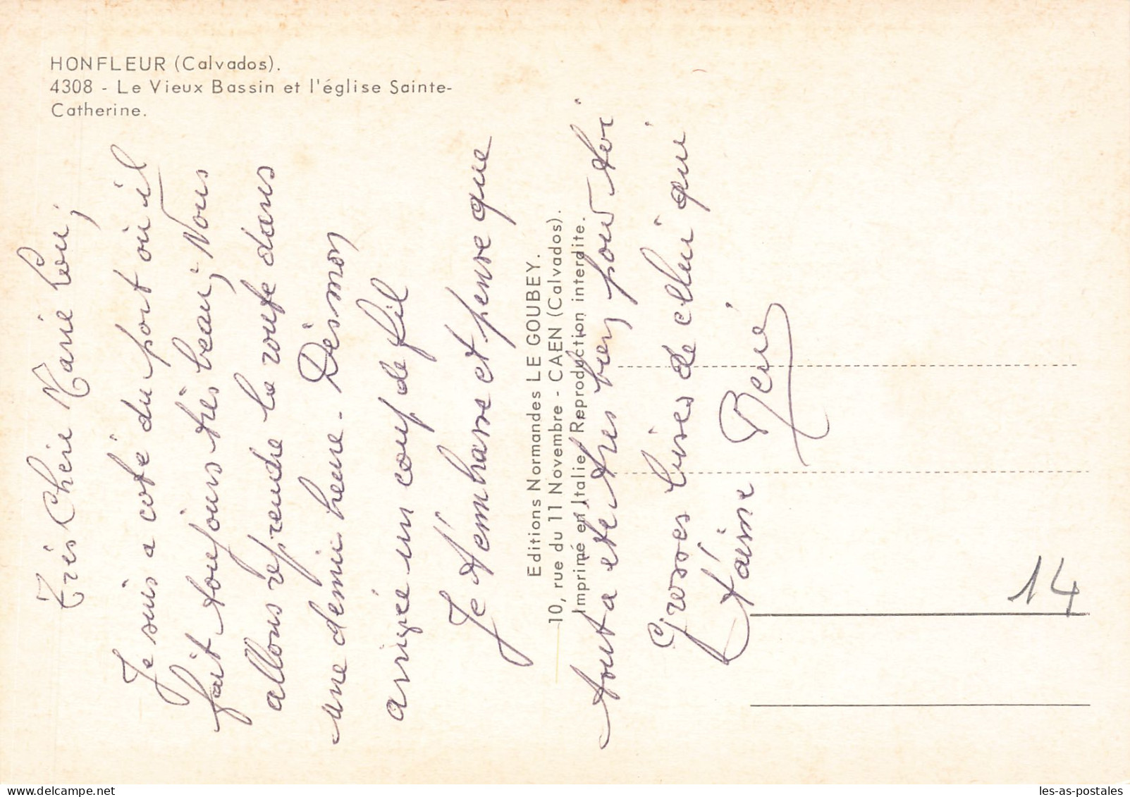 14 HONFLEUR - Honfleur