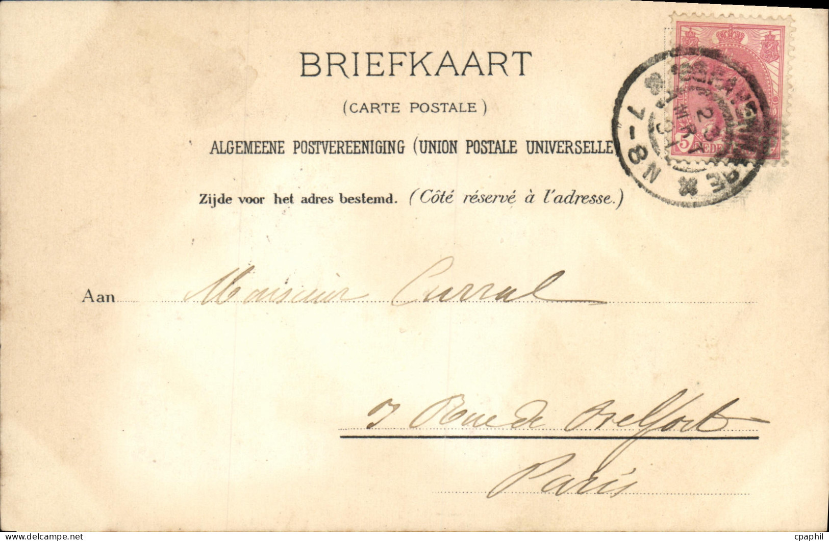 CPA Souverains Hollande - Königshäuser