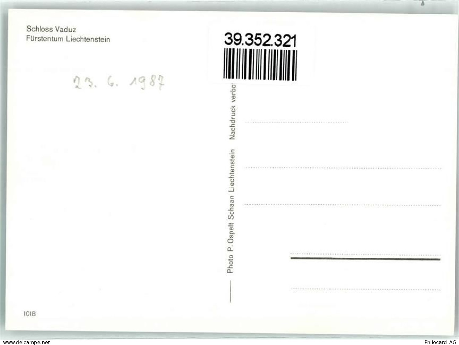 9490 Vaduz - Schloss - 39352321 - Liechtenstein