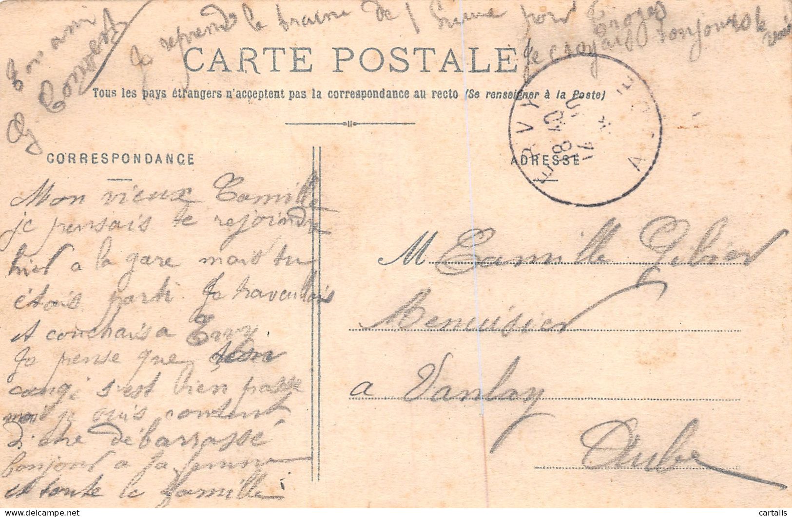 10-ERVY-N°3825-E/0391 - Ervy-le-Chatel