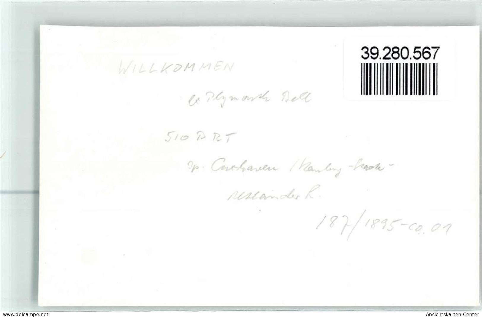 39280567 - Willkommen - Dampfer