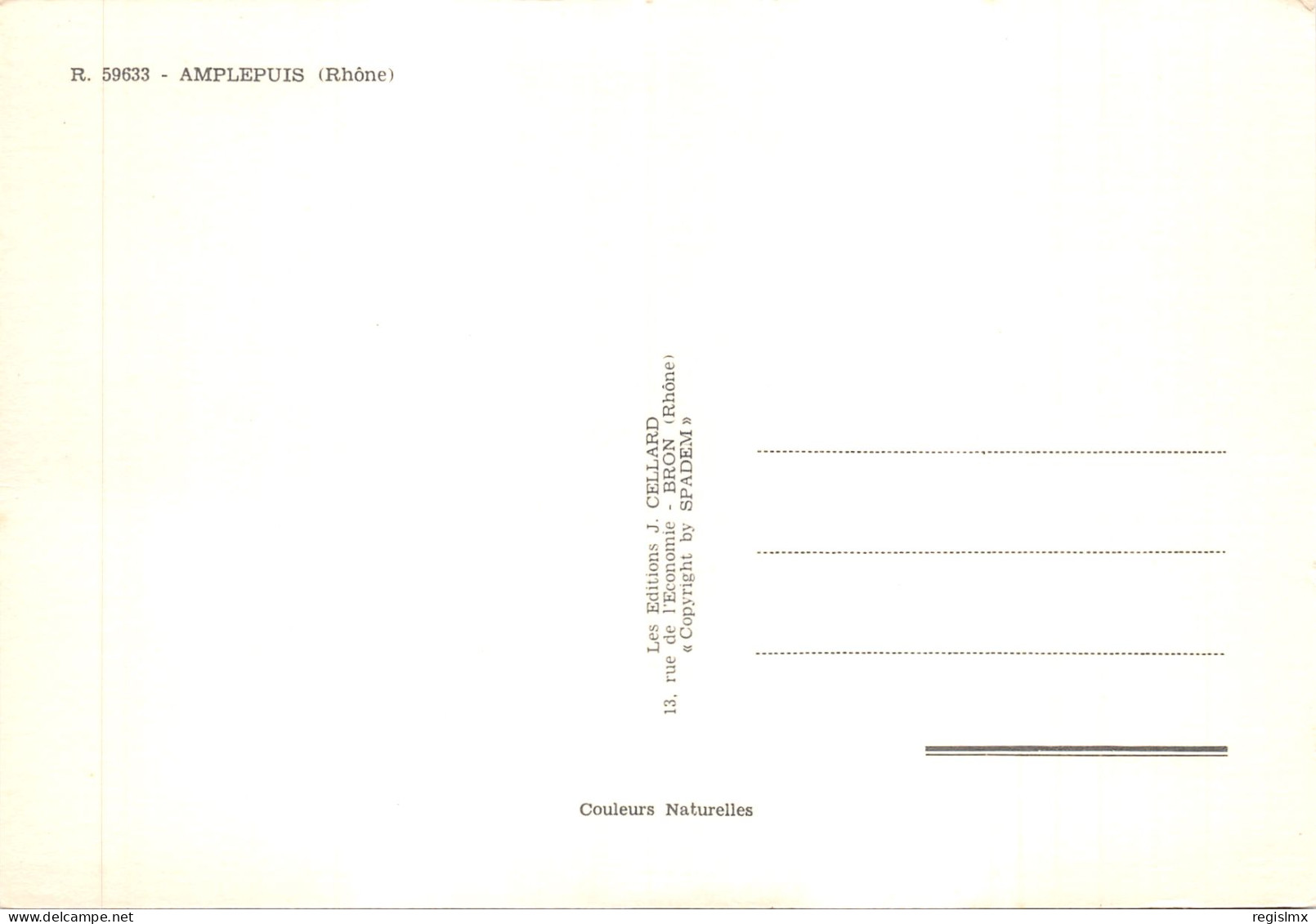 69-AMPLEPUIS-N°T572-C/0369 - Amplepuis