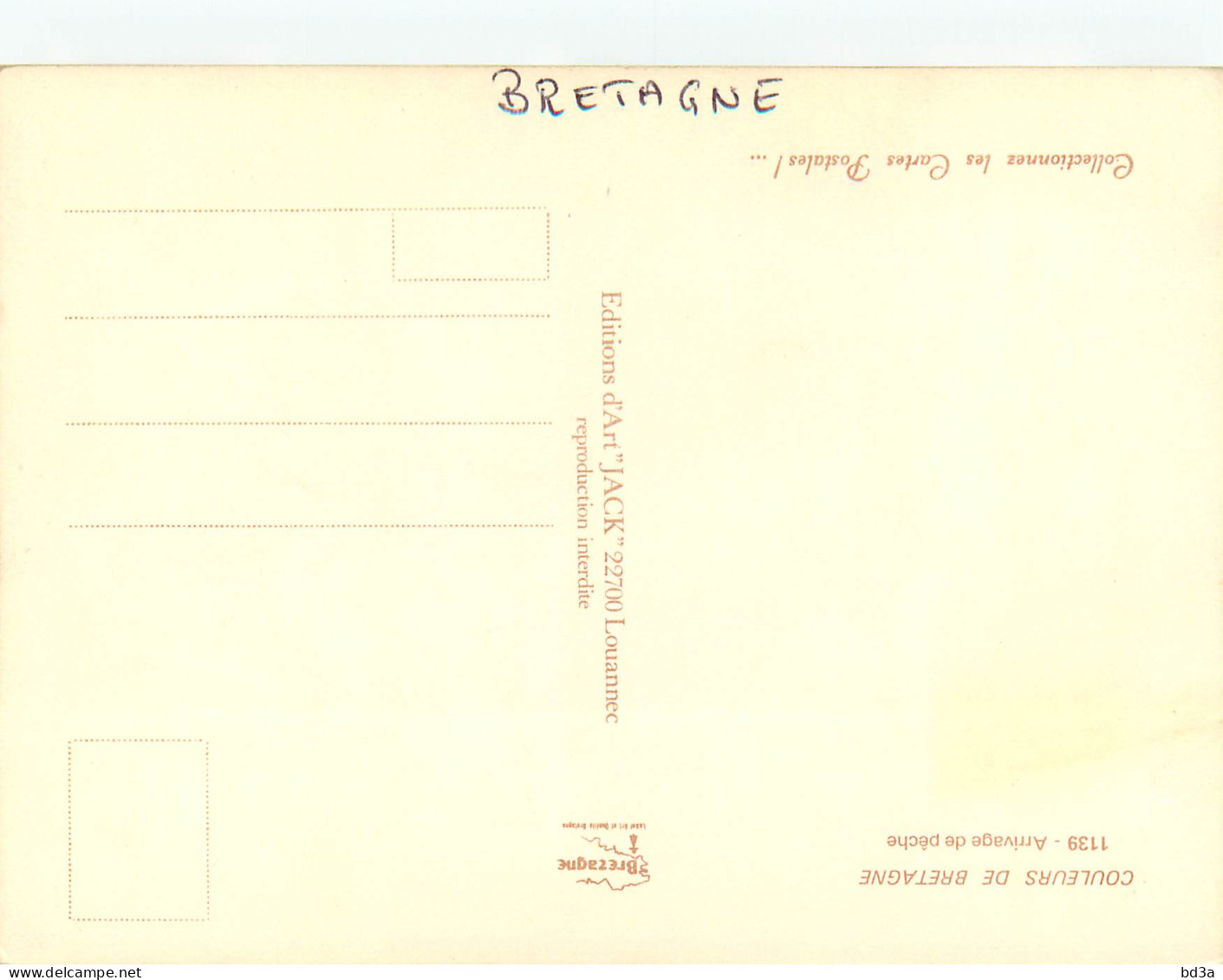 RETOUR DE PECHE BRETAGNE - Fischerei