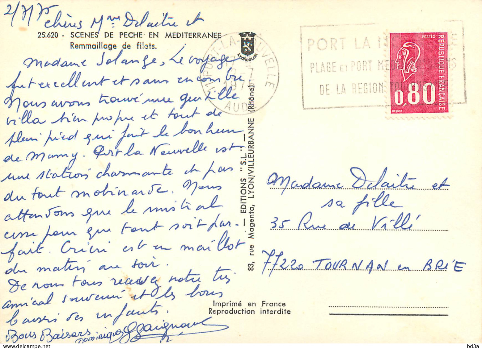 SCENES DE PECHE EN MEDITERRANEE - Fischerei