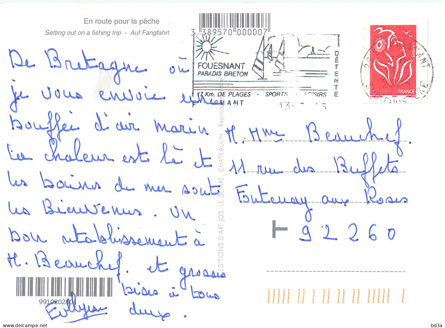 EN ROUTE POUR LA PECHE - Fischerei