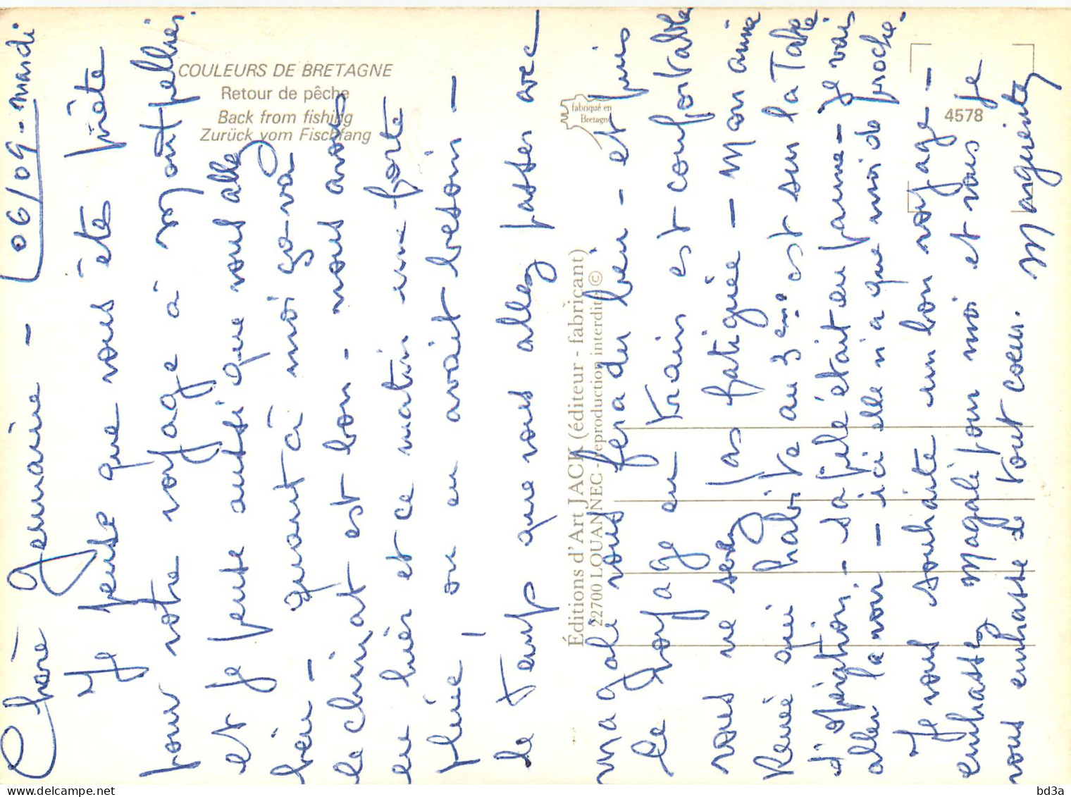 LA PECHE EN BRETAGNE MULTIVUES - Fischerei
