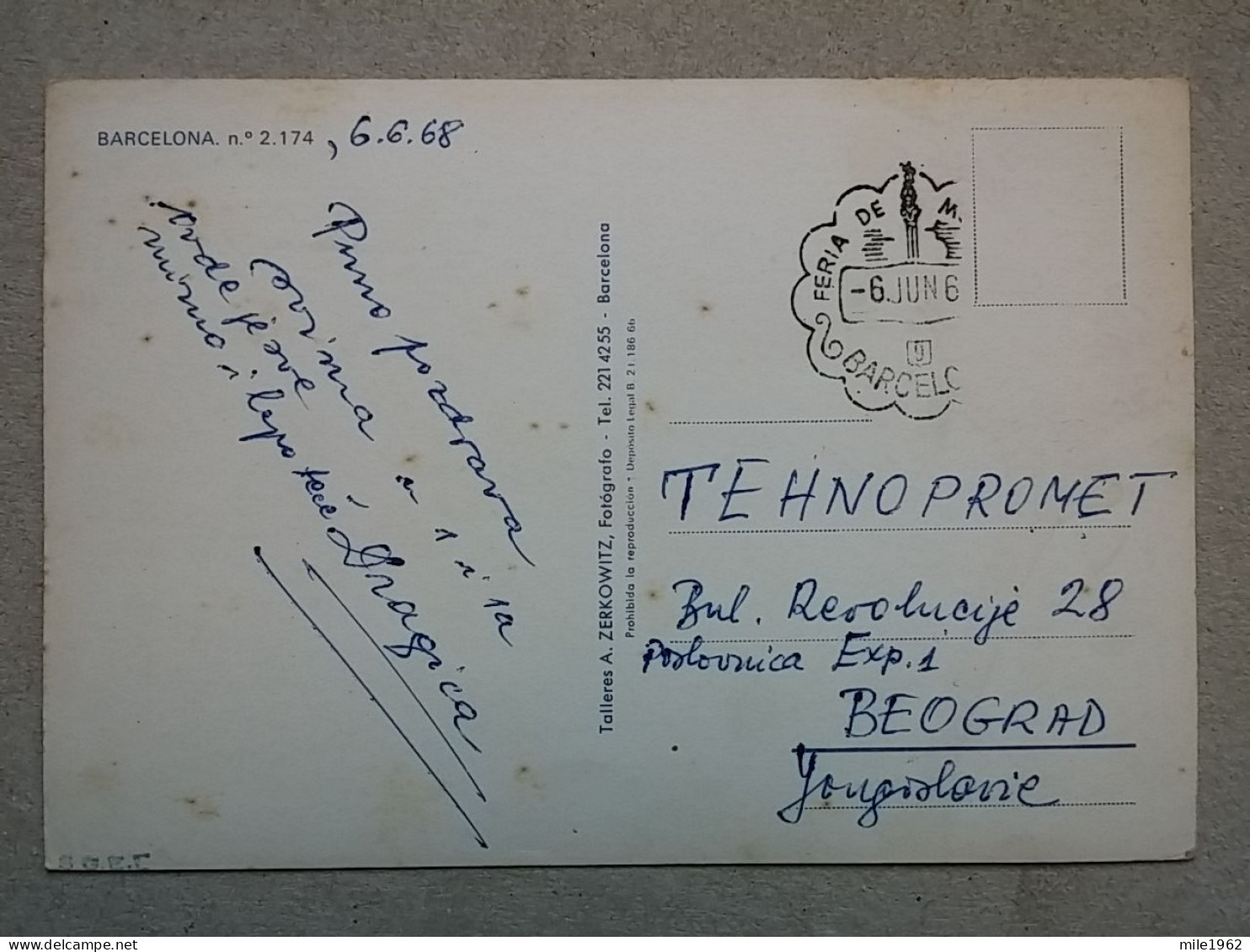 KOV 788-6 - BARCELONA, - Barcelona