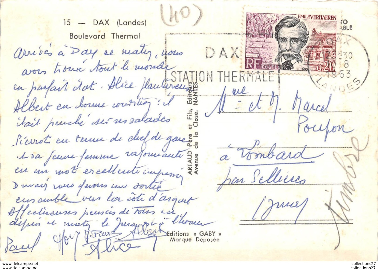 40-DAX- BOULVARD THERMAL - Dax