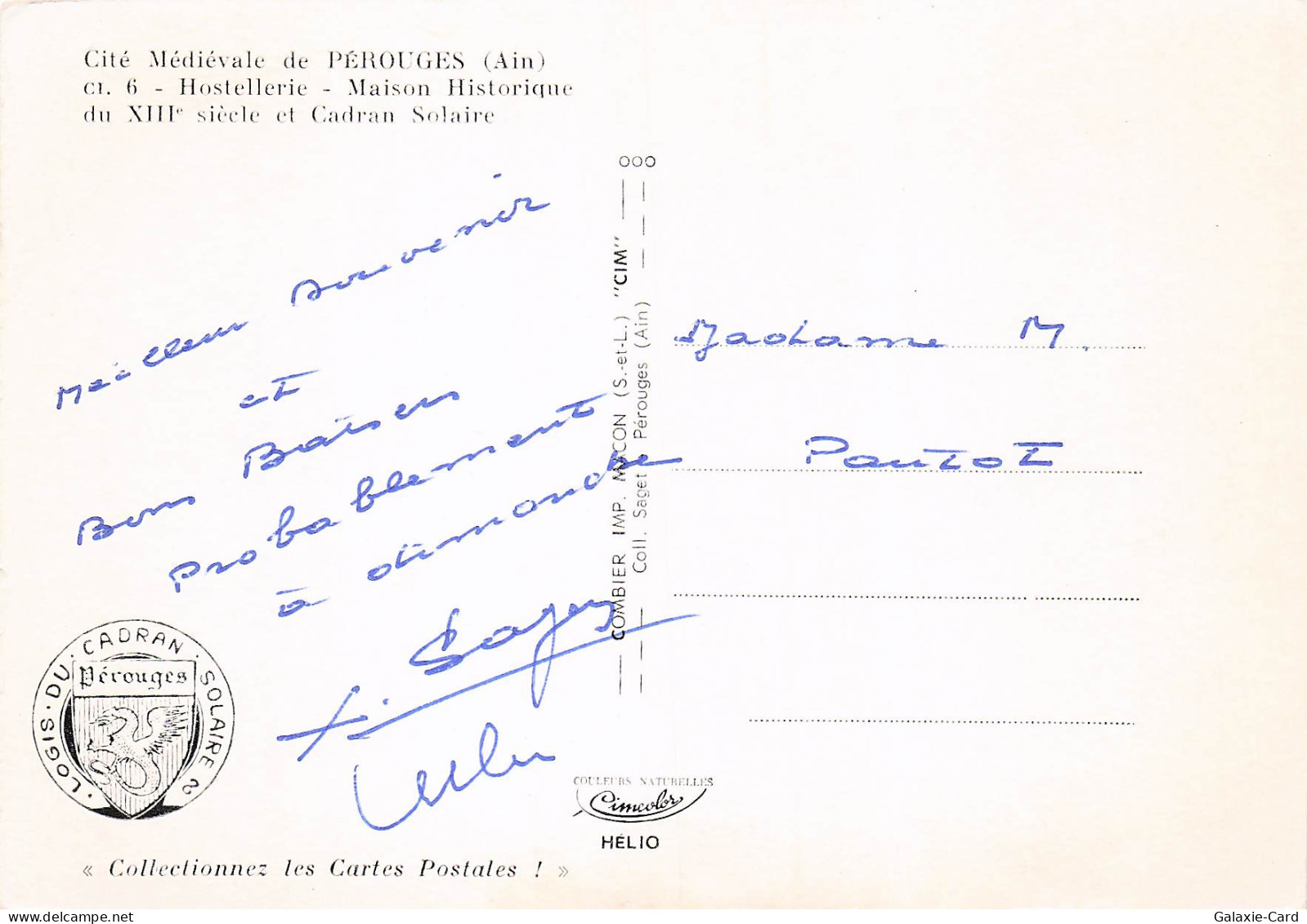 1 PEROUGES CITE MEDIEVALE - Pérouges