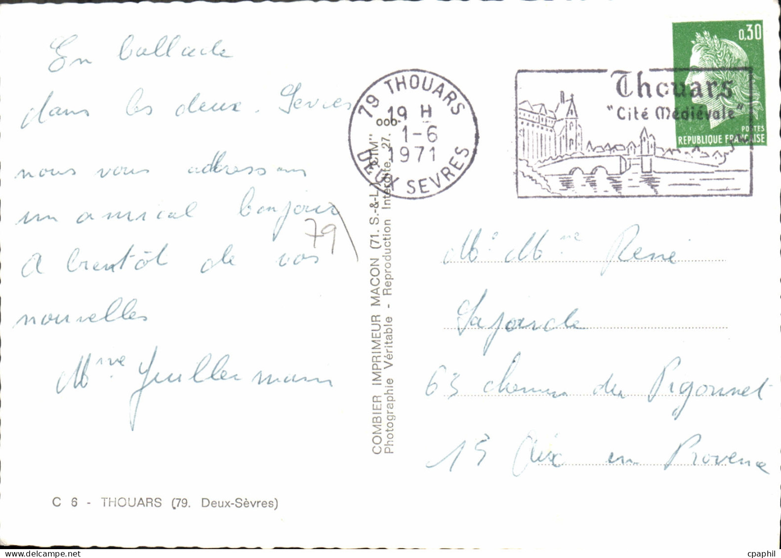 CPSM Thouars - Thouars