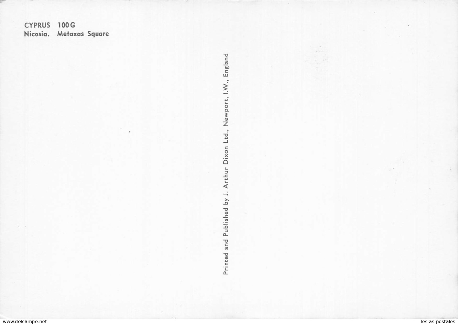 CHYPRE NICOSIE METAXAS SQUARE - Zypern