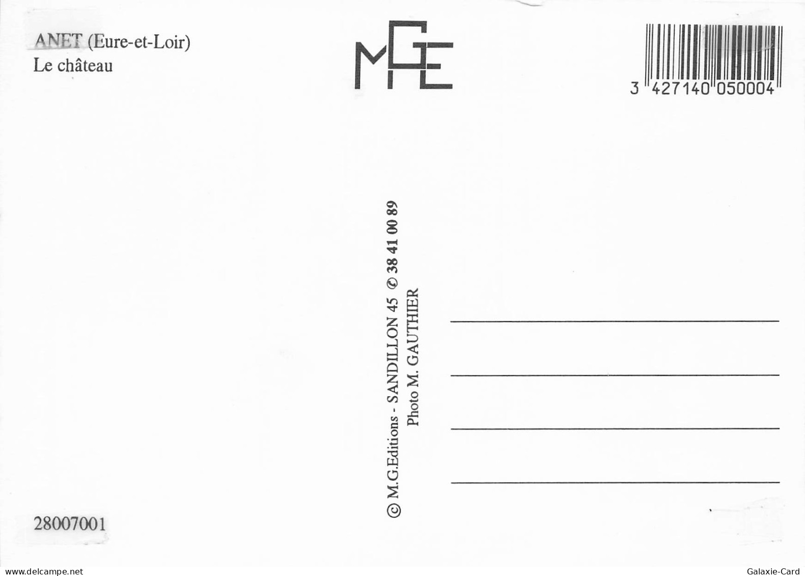 28 ANET LE CHATEAU - Anet