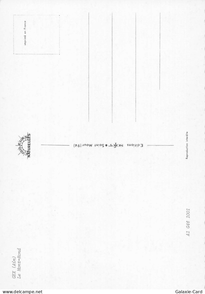 1 GEX LE MONT ROND - Gex