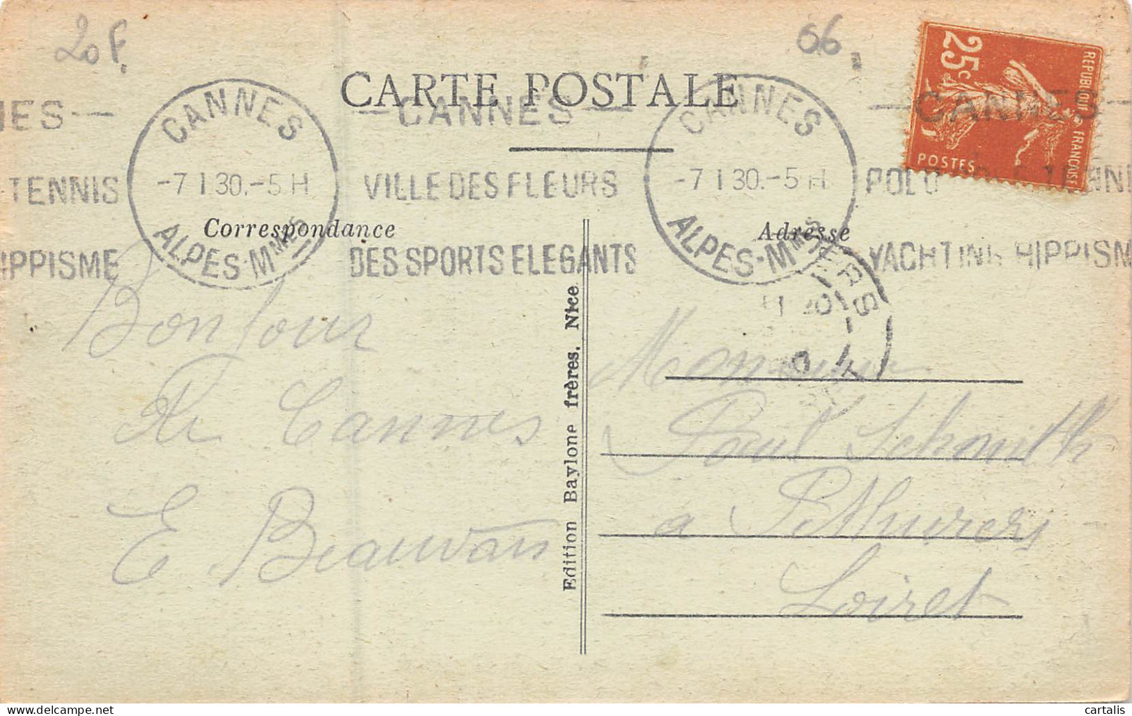 06-CANNES-N°632-E/0123 - Cannes