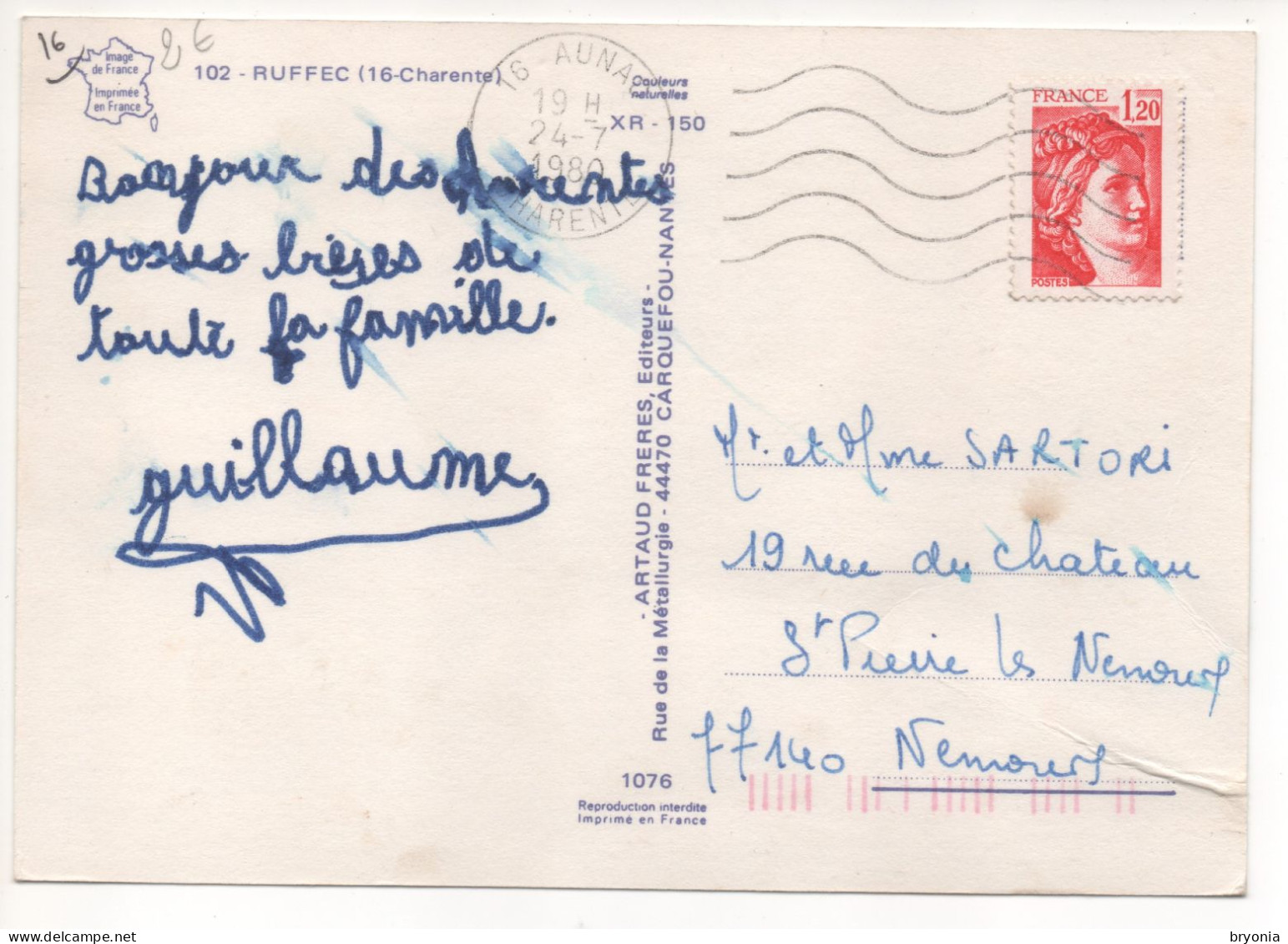 CPM - 16 - RUFFEC - Multivues De 1980 - TBE - - Ruffec