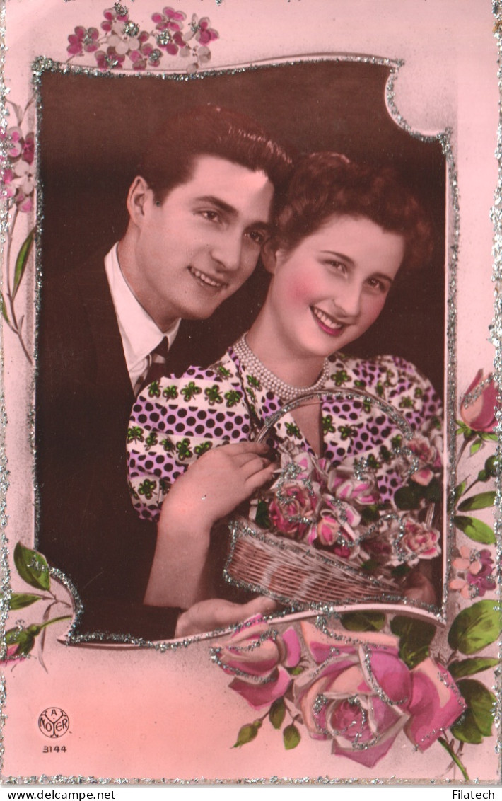 24 Postkaarten Thema - Koppels - Paare