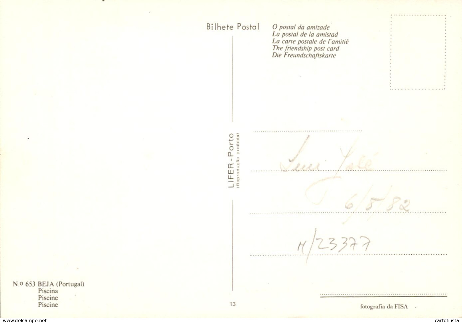 BEJA - Piscina  (2 Scans) - Beja