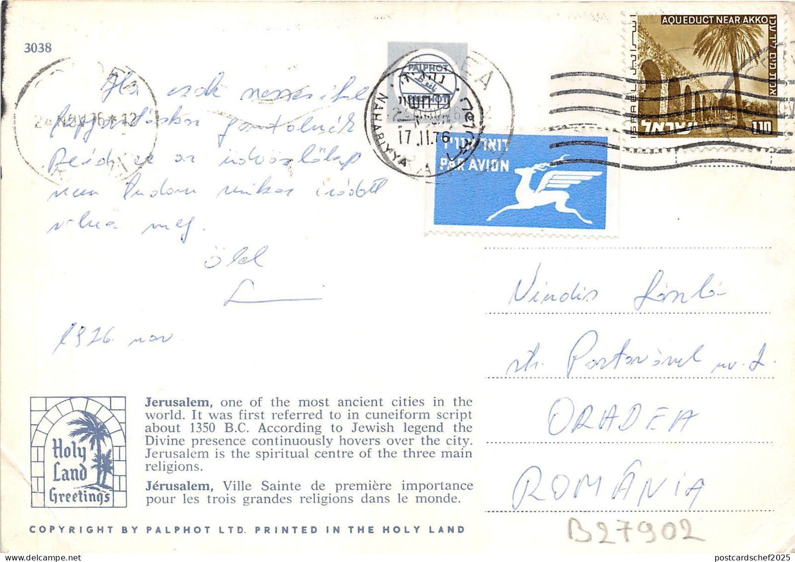 B27902 Jerusalim   Israel - Welt