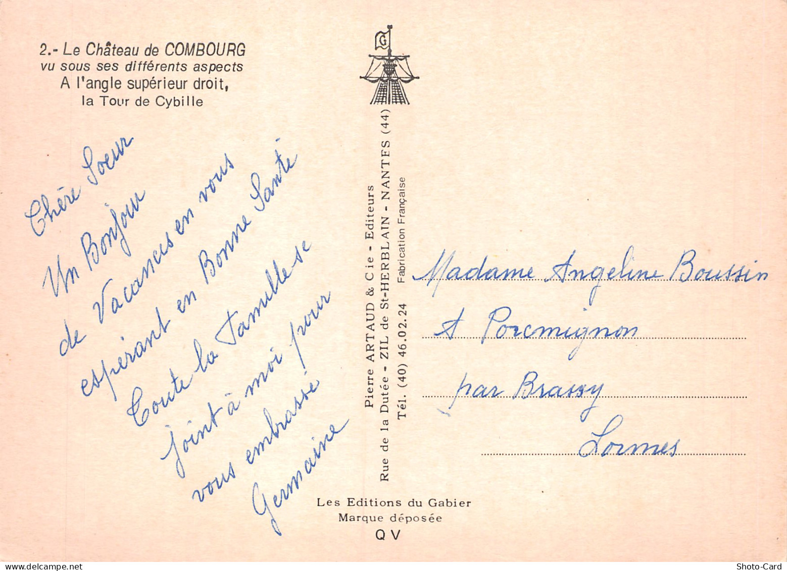 35 COMBOURG LE CHATEAU DE COMBOURG - Combourg