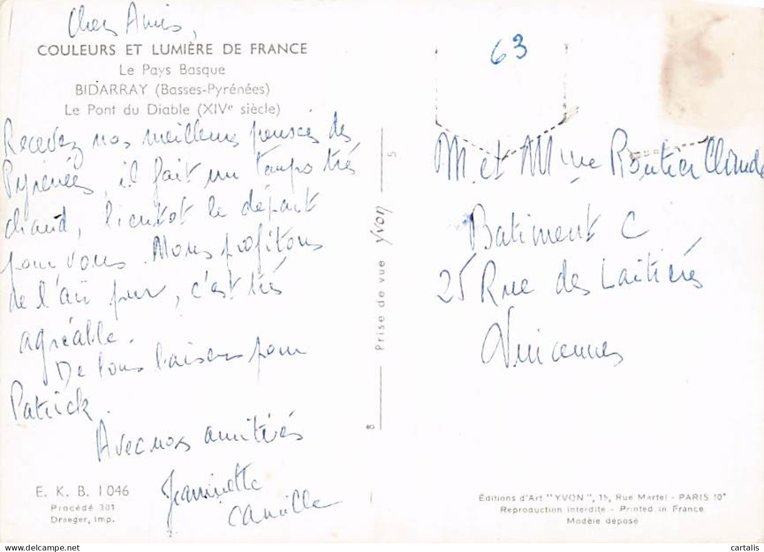 64-BIDARRAY-LE PONT DU DIABLE-N°7047-D/0127 - Bidarray