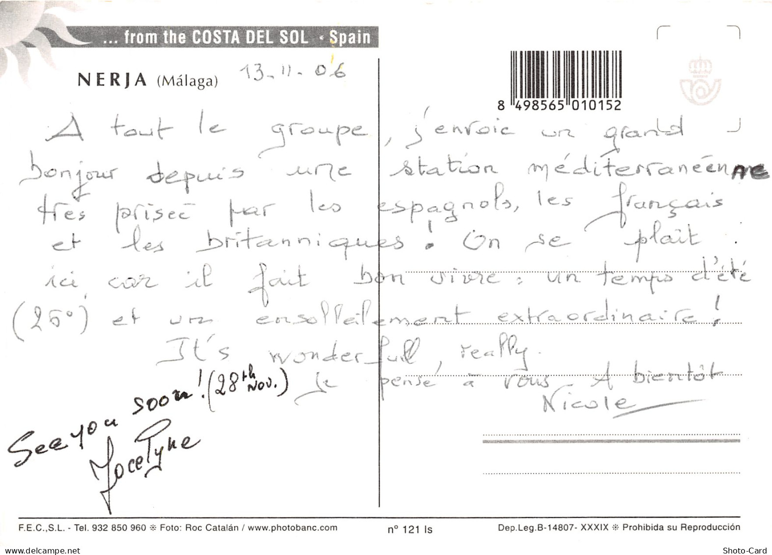 Espagne MALAGA NERJA - Málaga