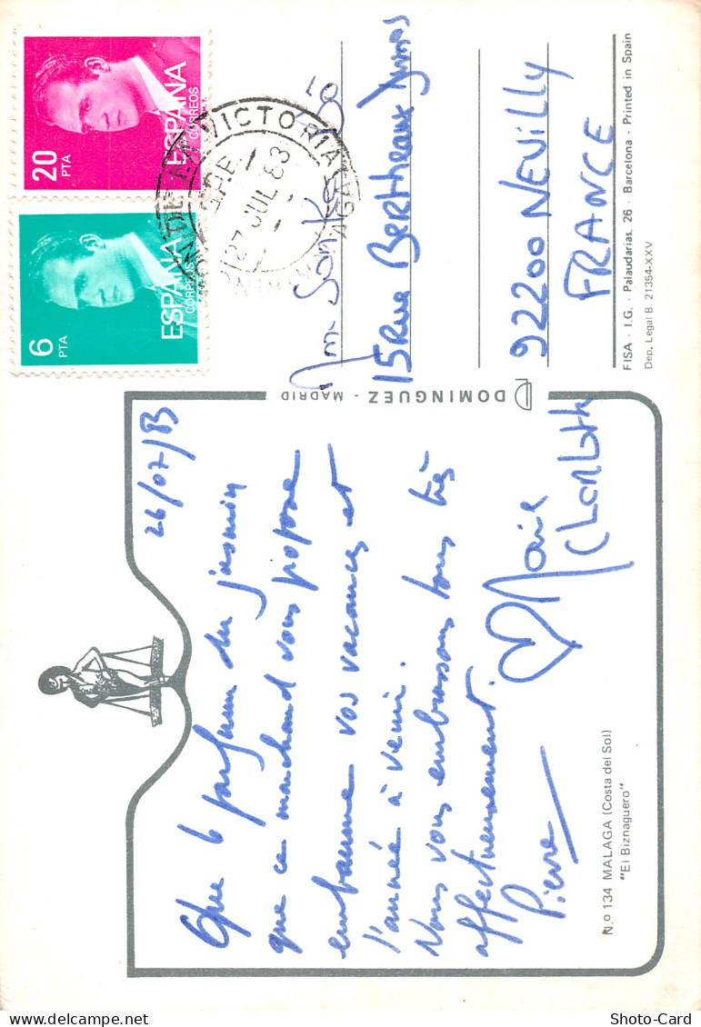 Espagne MALAGA COSTA DEL SOL - Málaga