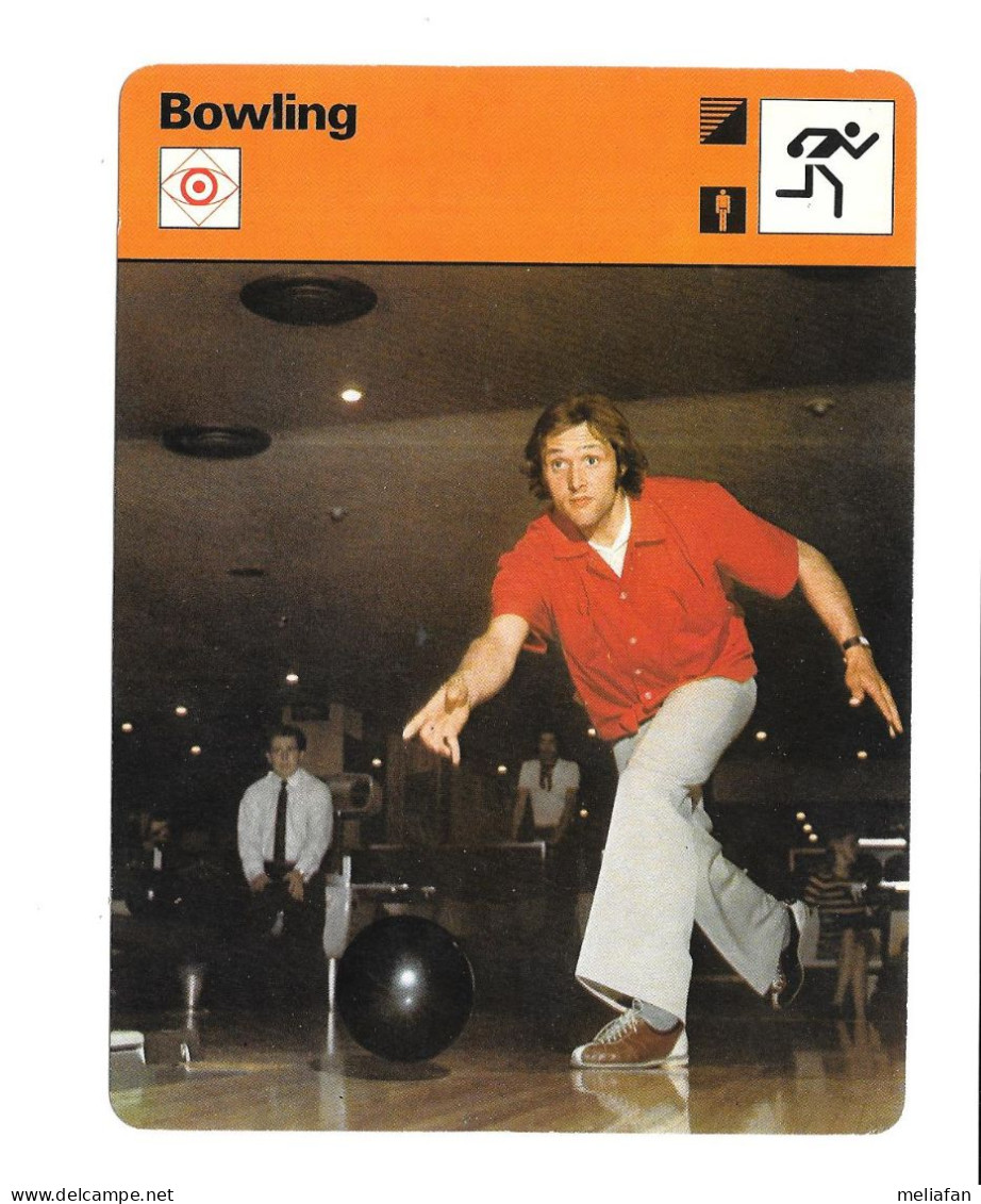 GF1740 - FICHES ET CHROMOS DIVERS - BOWLING - Bowling