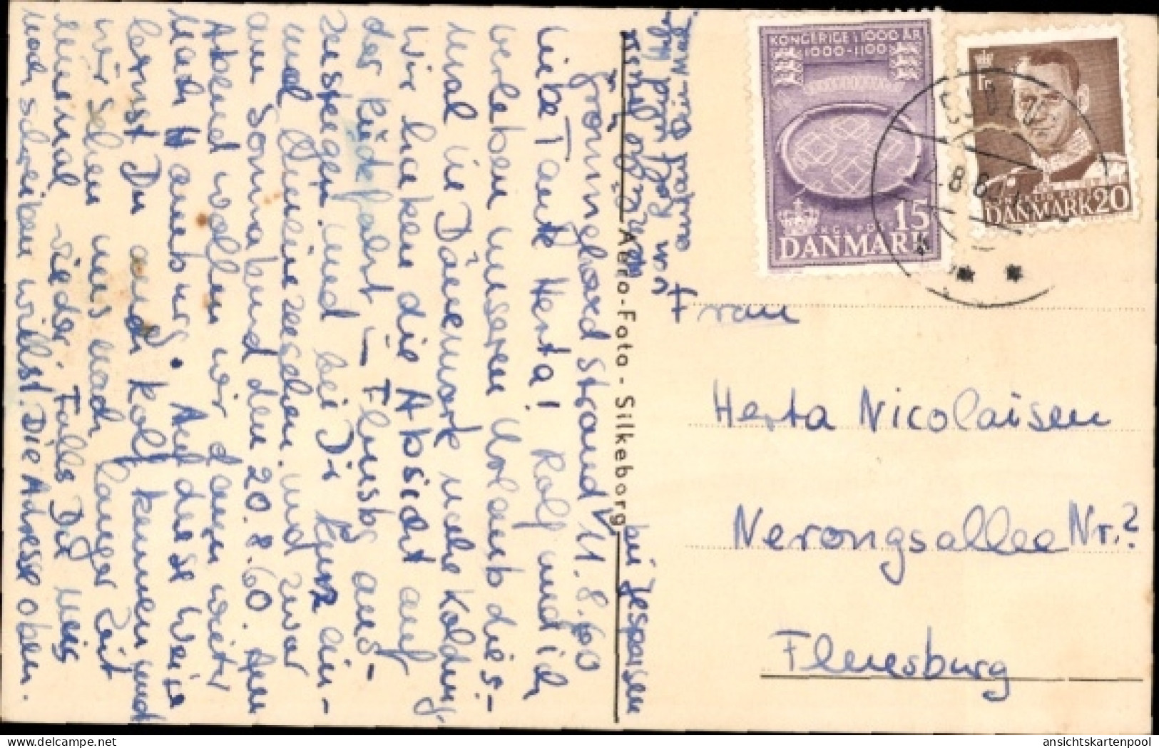 CPA Hejls Dänemark, Graenseborgen - Dänemark