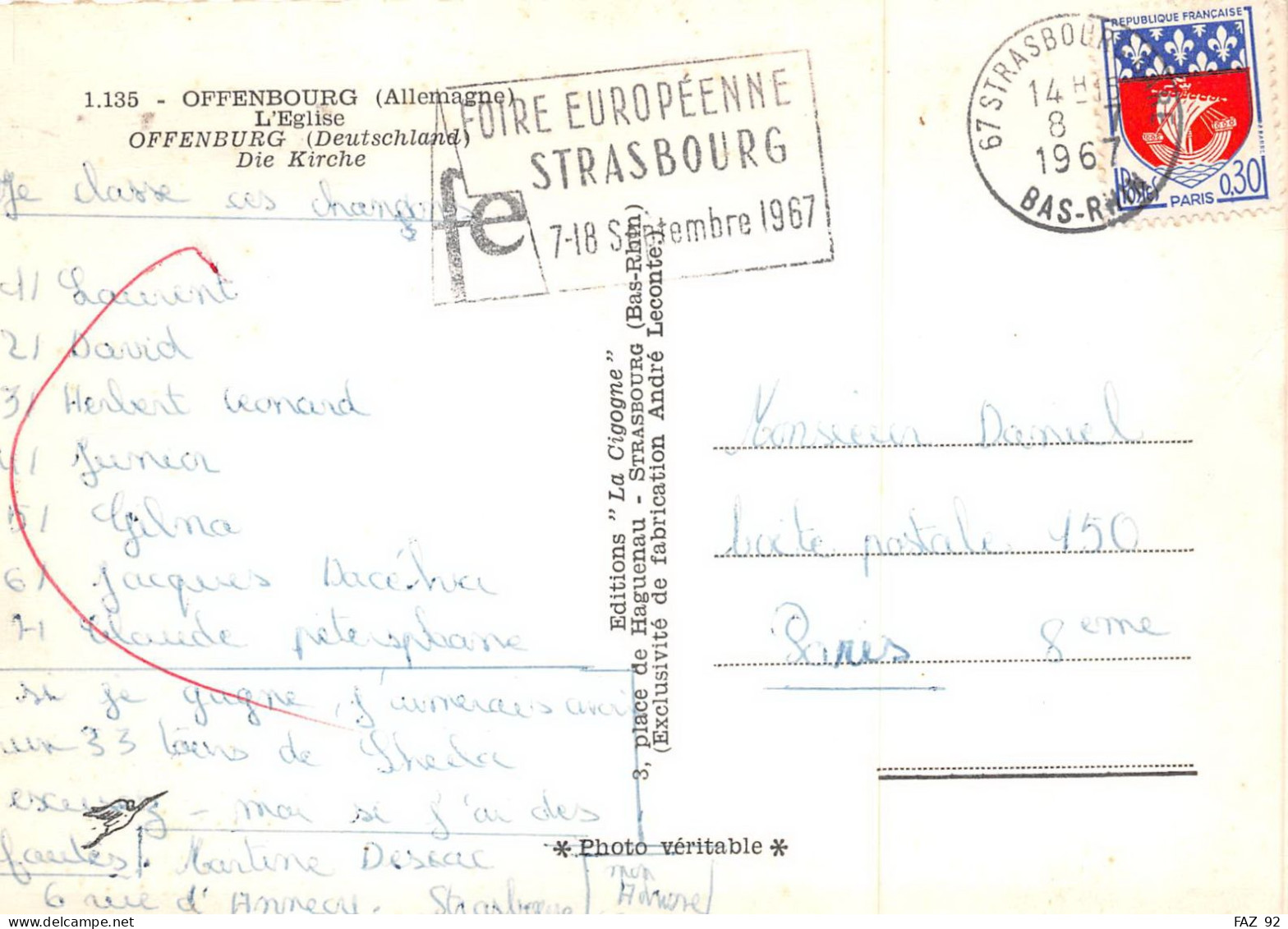 Offenburg – Die Kirche - Offenburg