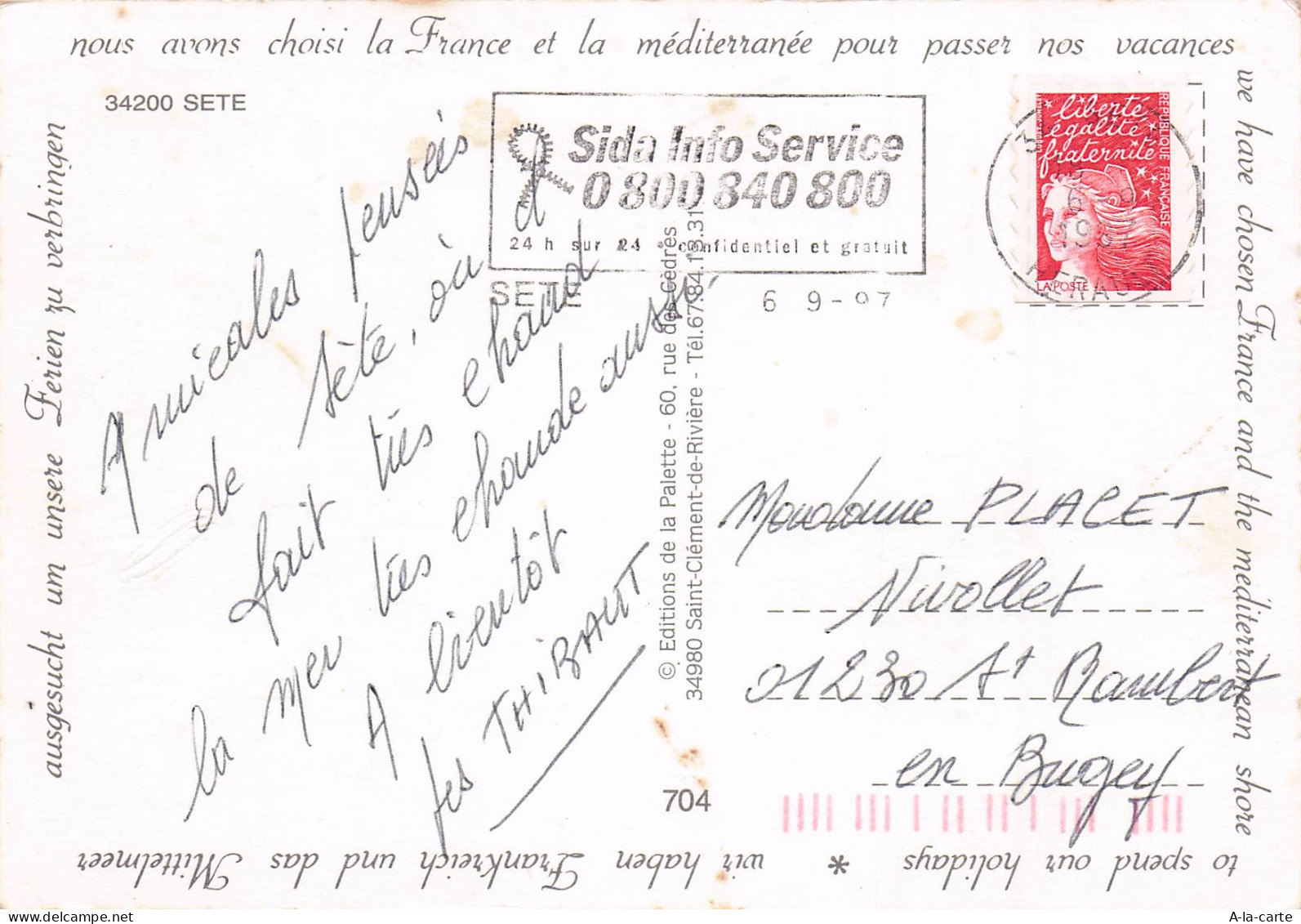 34 SETE PORT DE SETE - Sete (Cette)