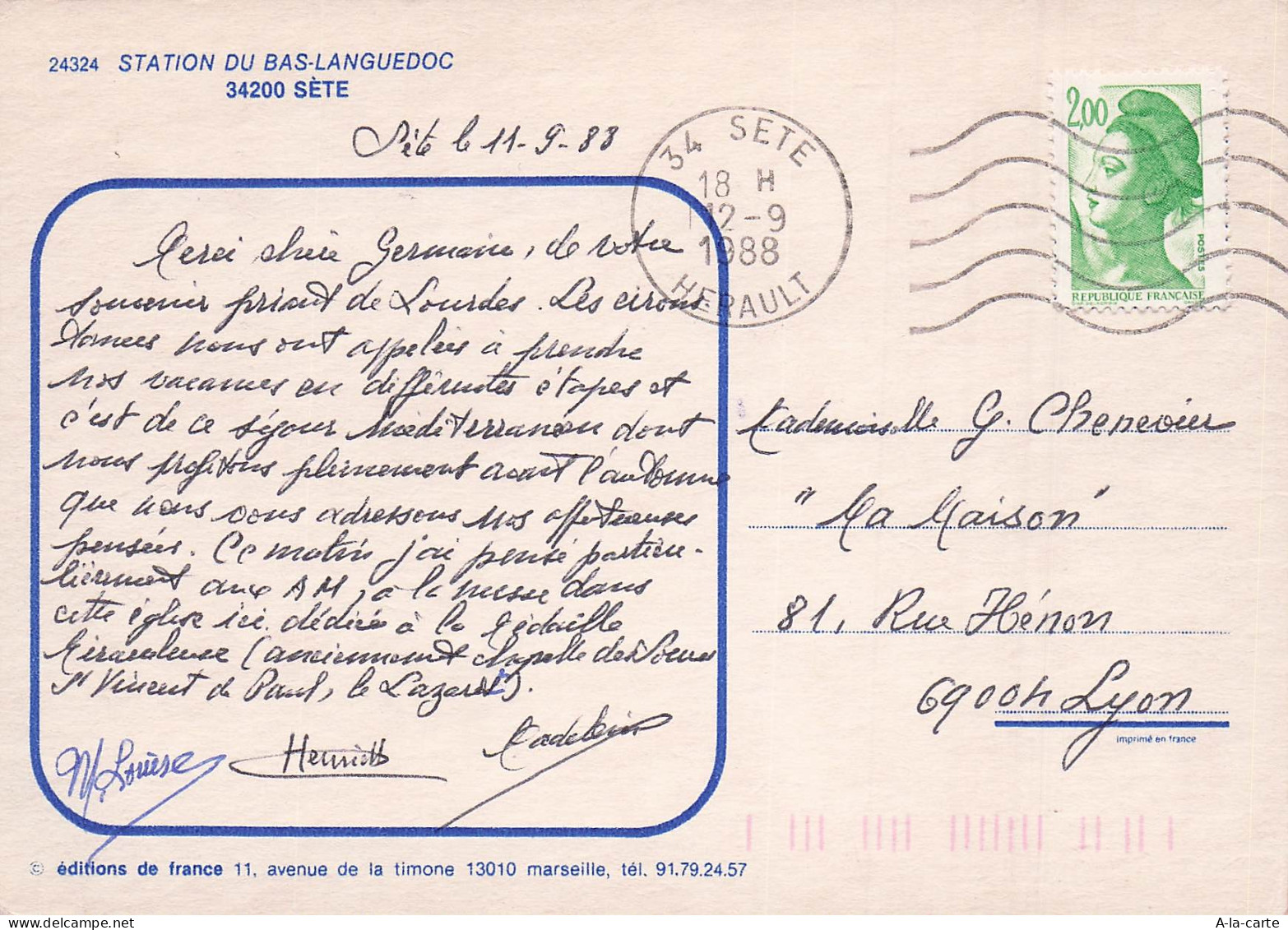 34 SETE PORT DE SETE - Sete (Cette)