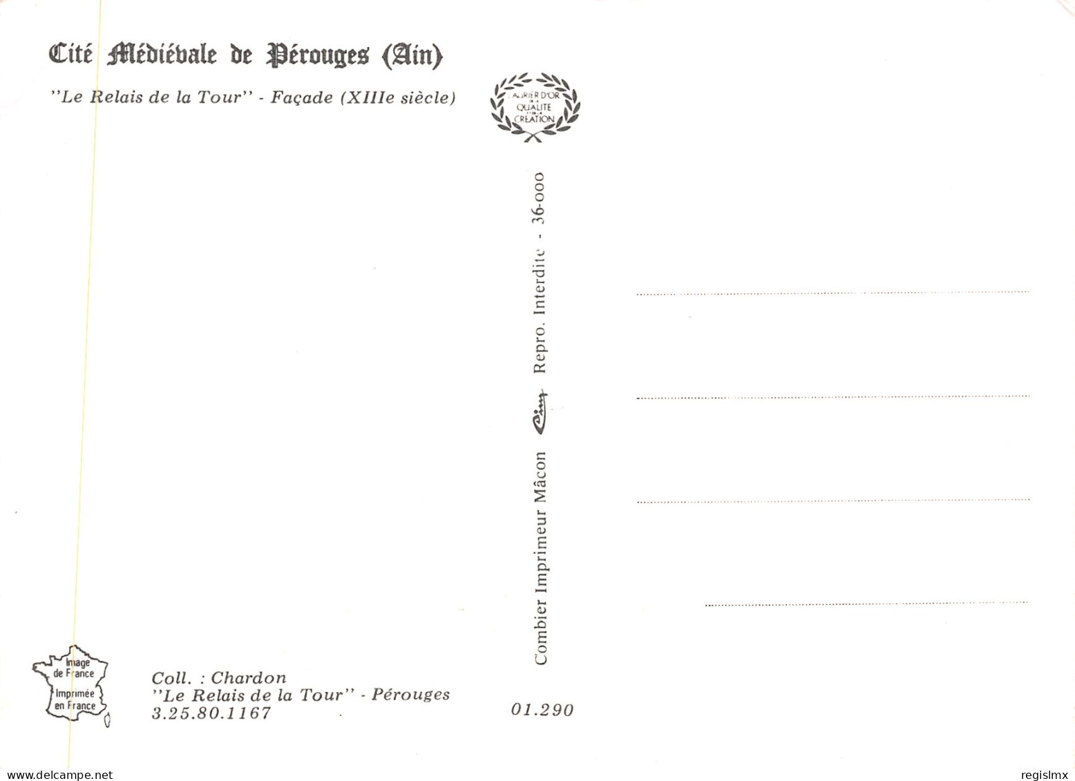 01-PEROUGES-N°T2753-D/0323 - Pérouges