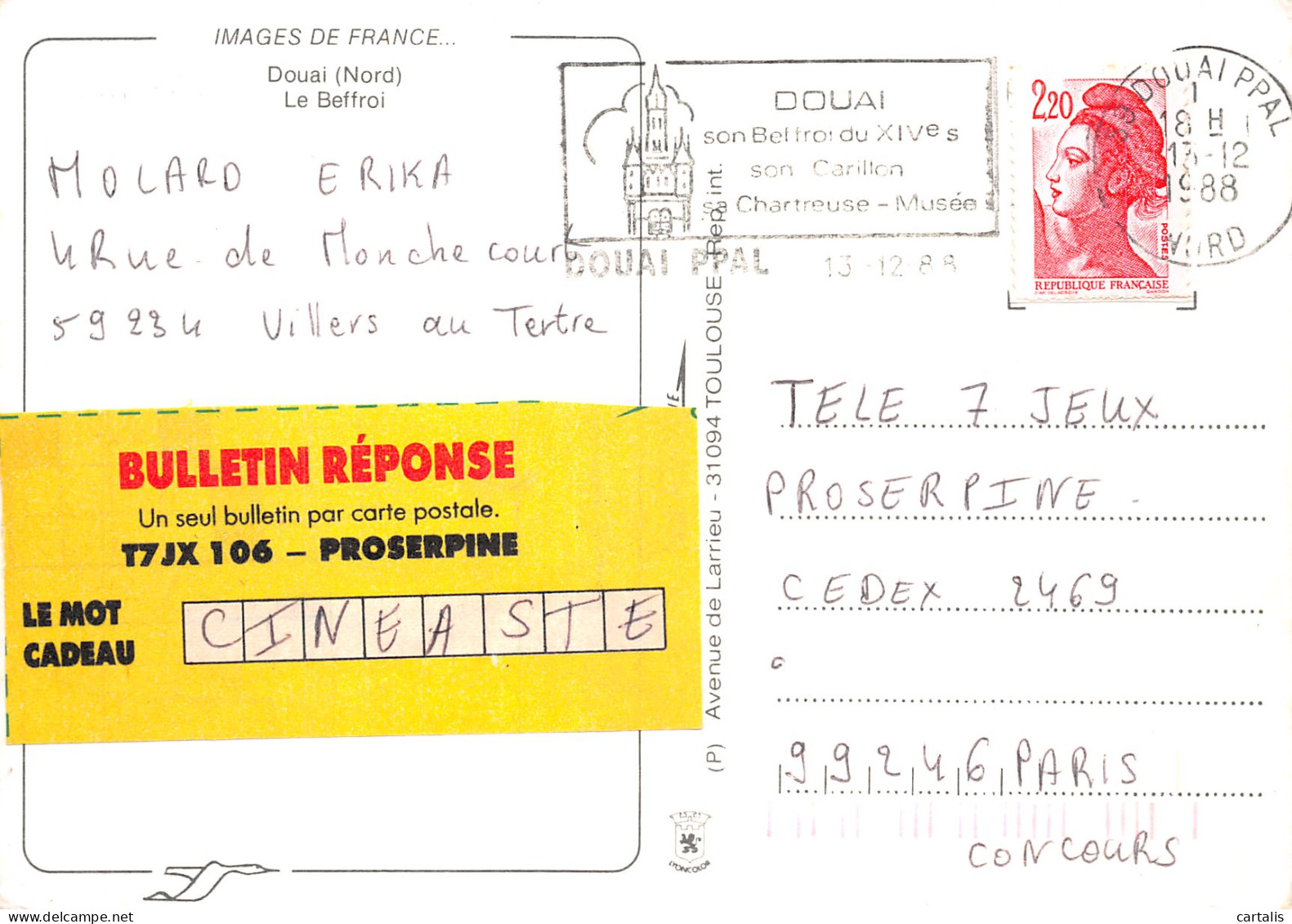 59-DOUAI-N°C-4351-B/0187 - Douai