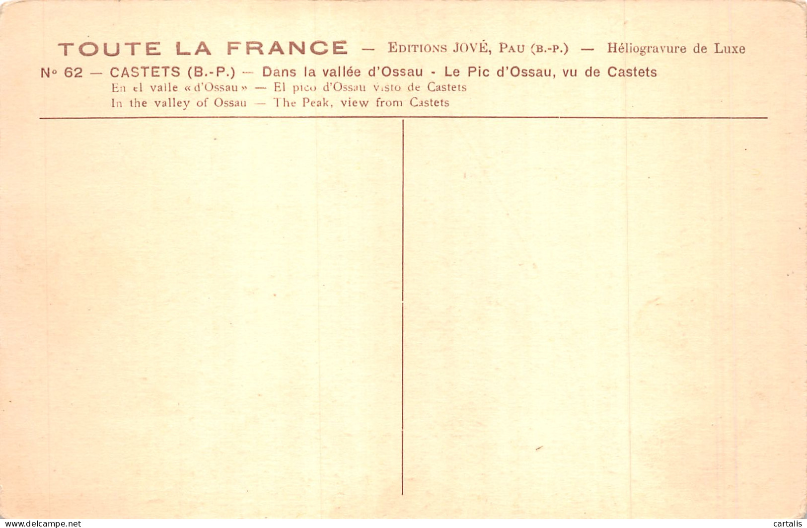 40-CASTETS-N°C-4352-E/0345 - Castets