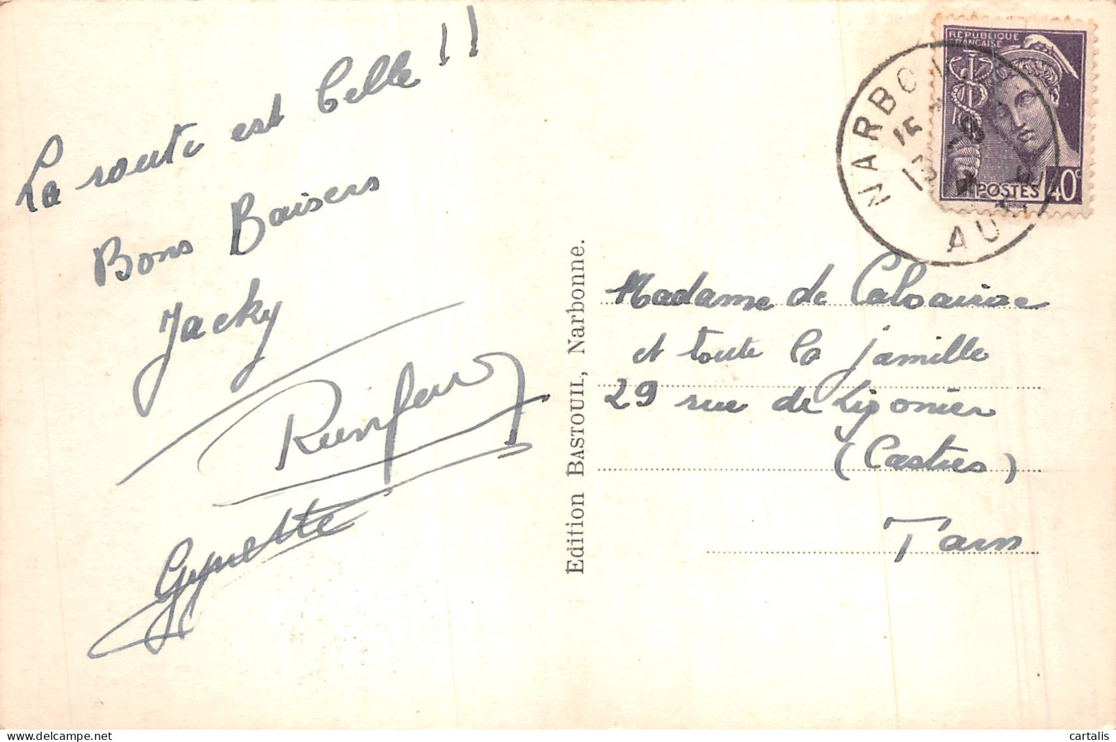 11-NARBONNE-N°C-4352-E/0097 - Narbonne