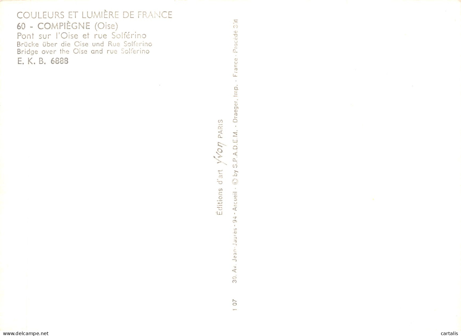 60-COMPIEGNE-N°C-4352-D/0295 - Compiegne