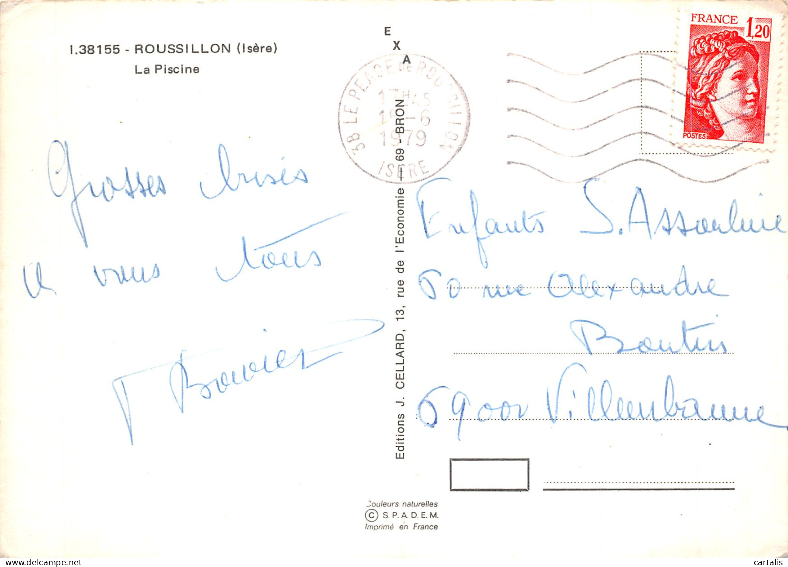 38-ROUSSILLON-N°C-4354-D/0161 - Roussillon