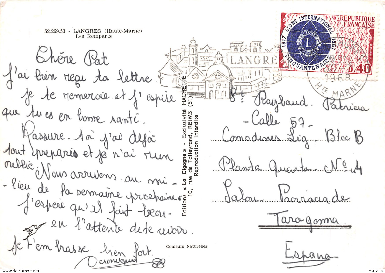 52-LANGRES-N°C-4354-C/0357 - Langres