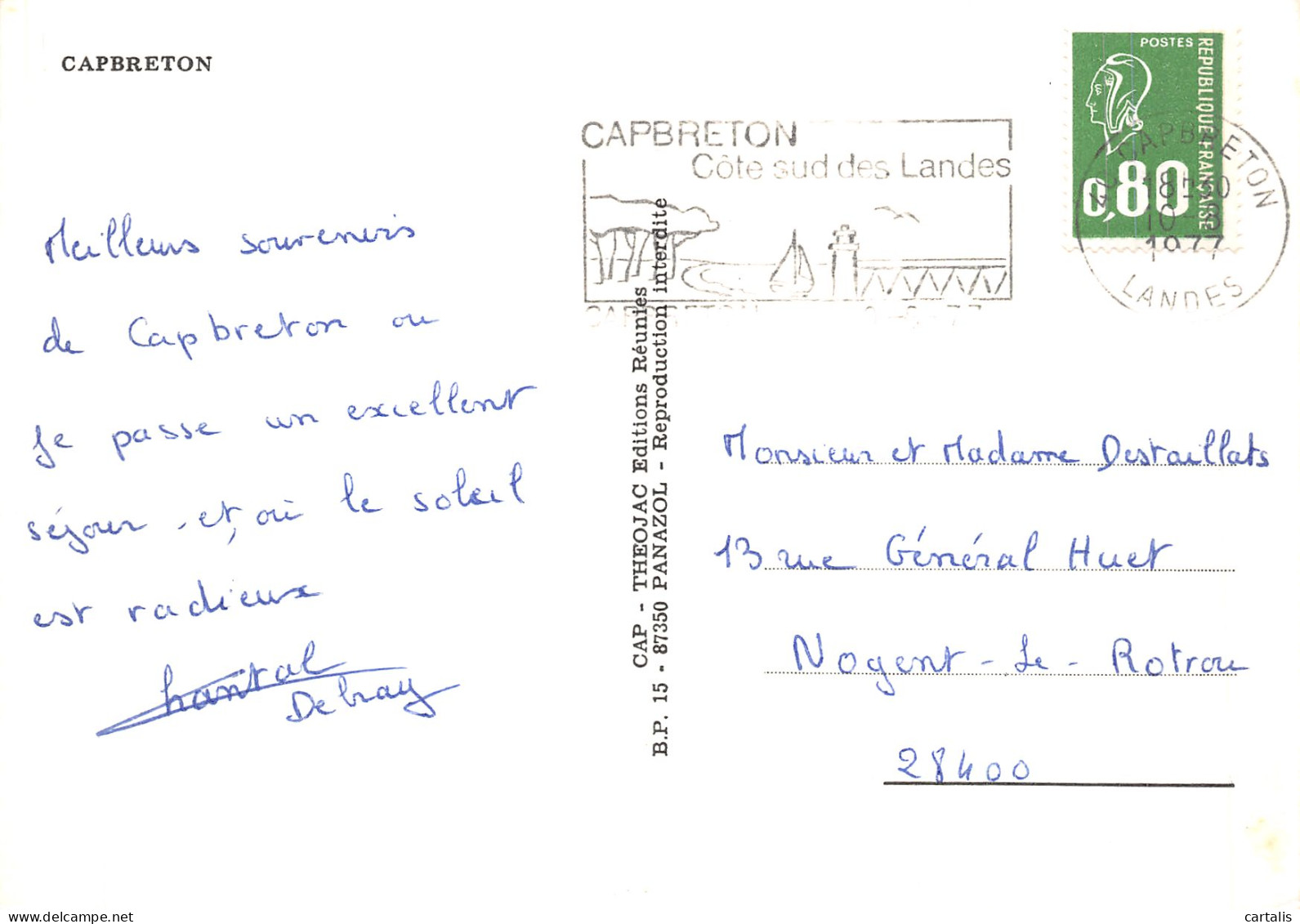 40-CAPBRETON-N°C-4354-B/0319 - Capbreton