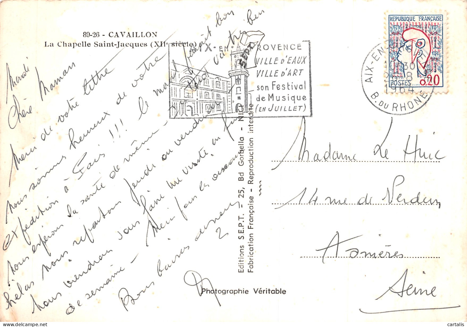 84-CAVAILLON-N°C-4354-B/0261 - Cavaillon