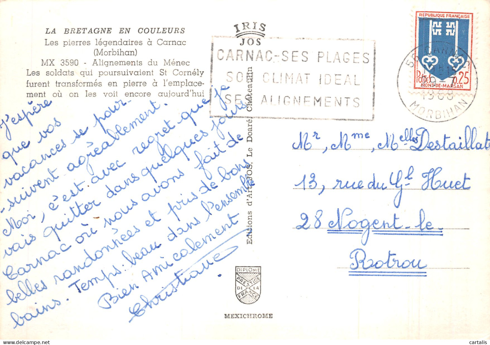 56-CARNAC-N°C-4354-B/0103 - Carnac