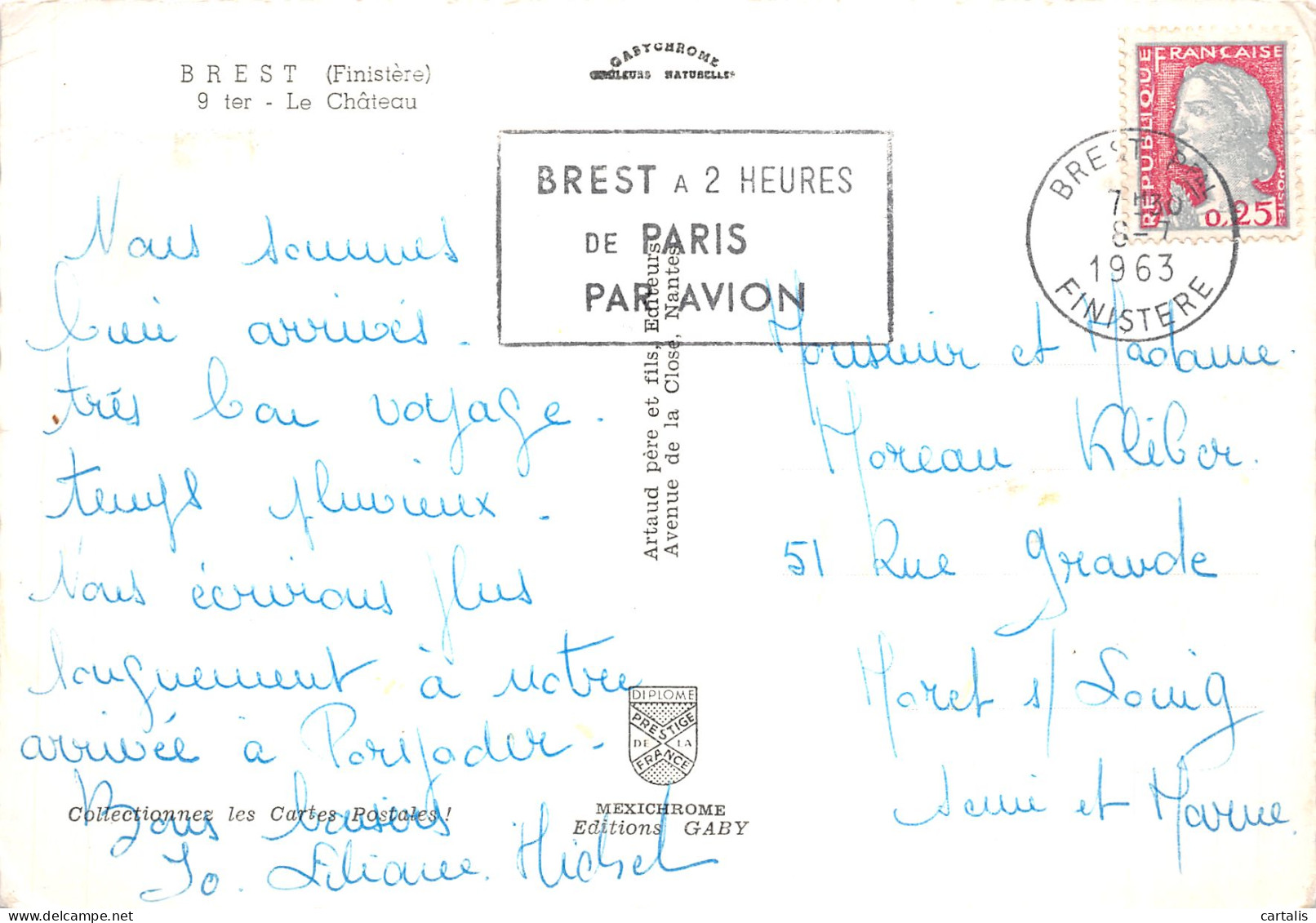 29-BREST-N°C-4355-C/0191 - Brest