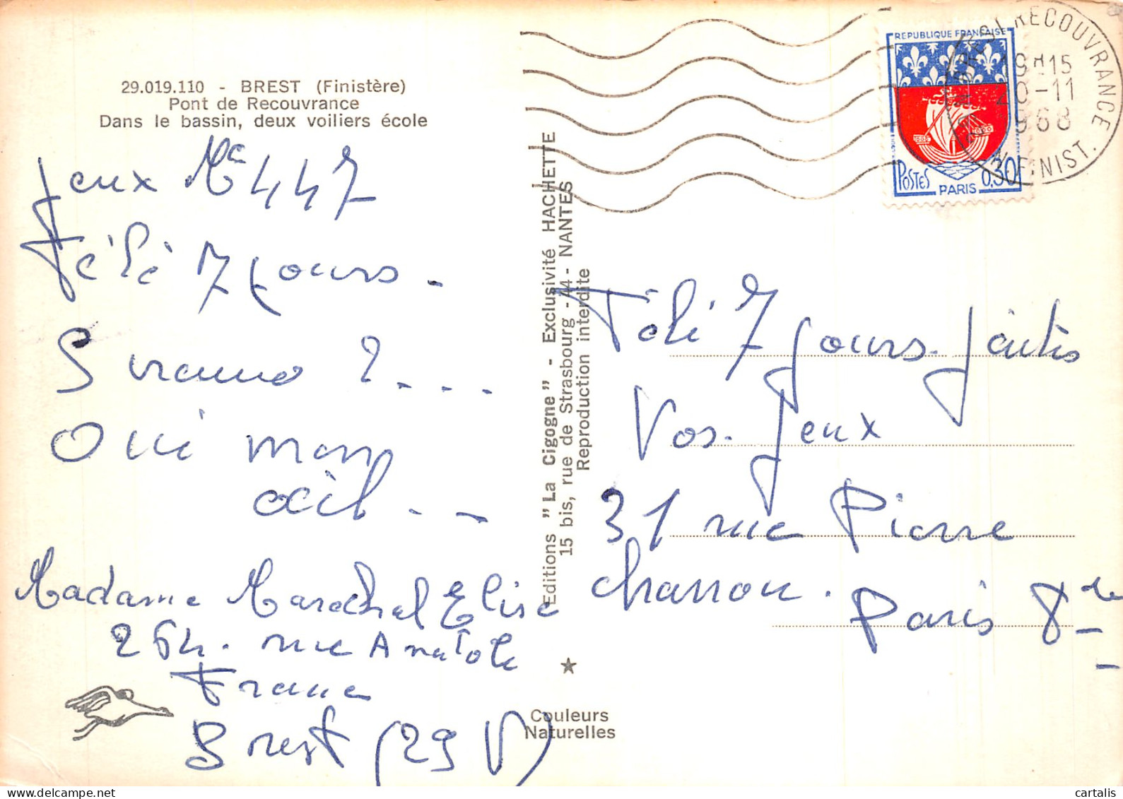 29-BREST-N°C-4355-B/0175 - Brest